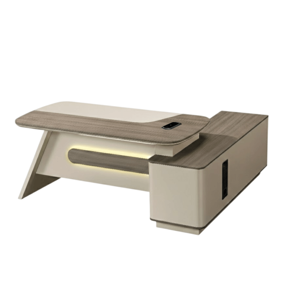 โต๊ะทำงาน ELIFE 220 ซม. ดีไซน์โมเดิร์น_0